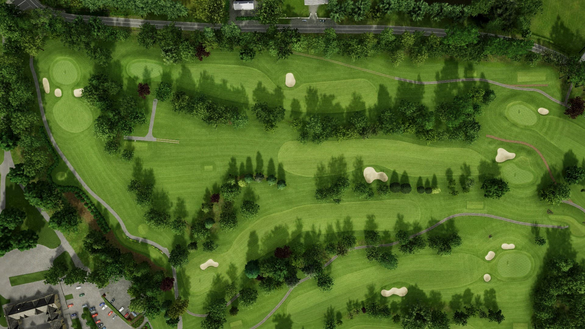 Hole 16 at Dundrum Golf Club
