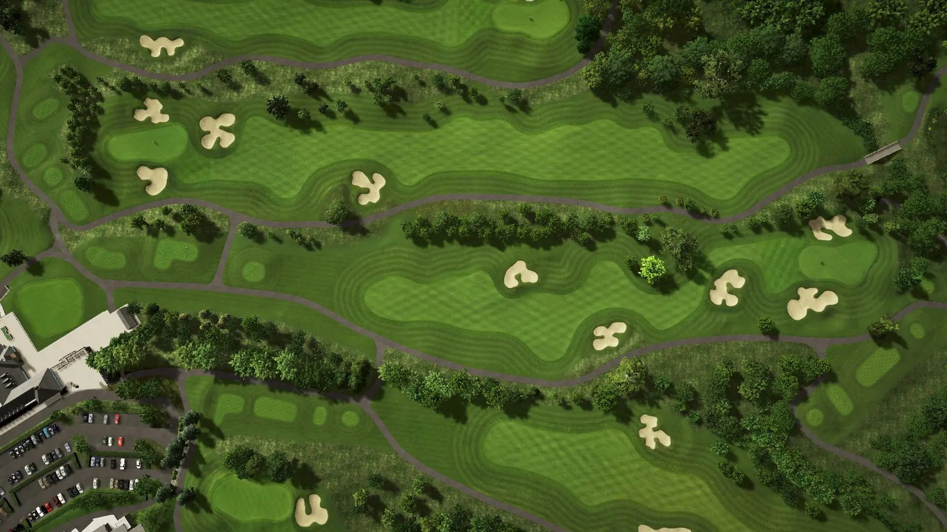 Hole 1 at Dun Laoghaire Golf Club (Middle/Lower)