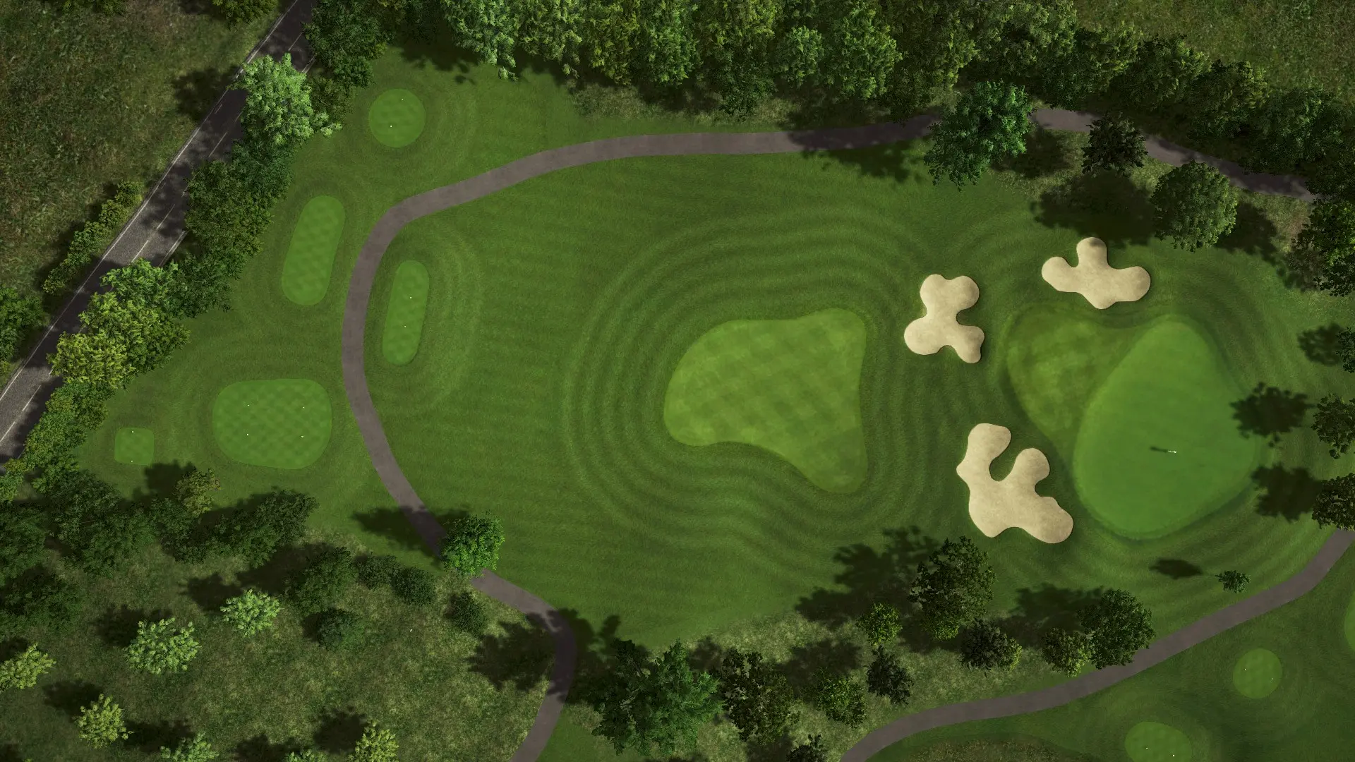 Hole 12 at Dun Laoghaire Golf Club (Middle/Lower)