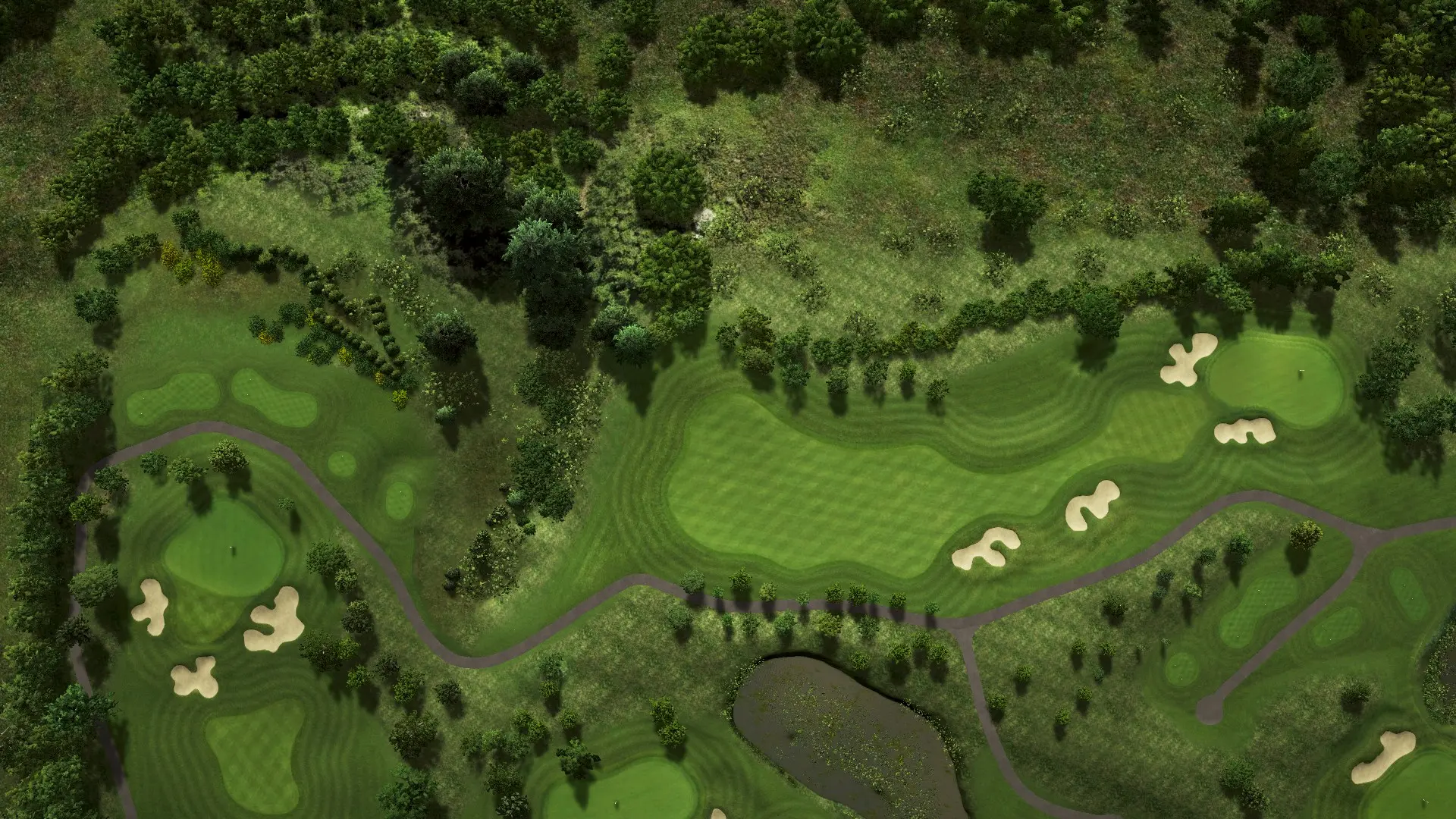 Hole 13 at Dun Laoghaire Golf Club (Middle/Lower)