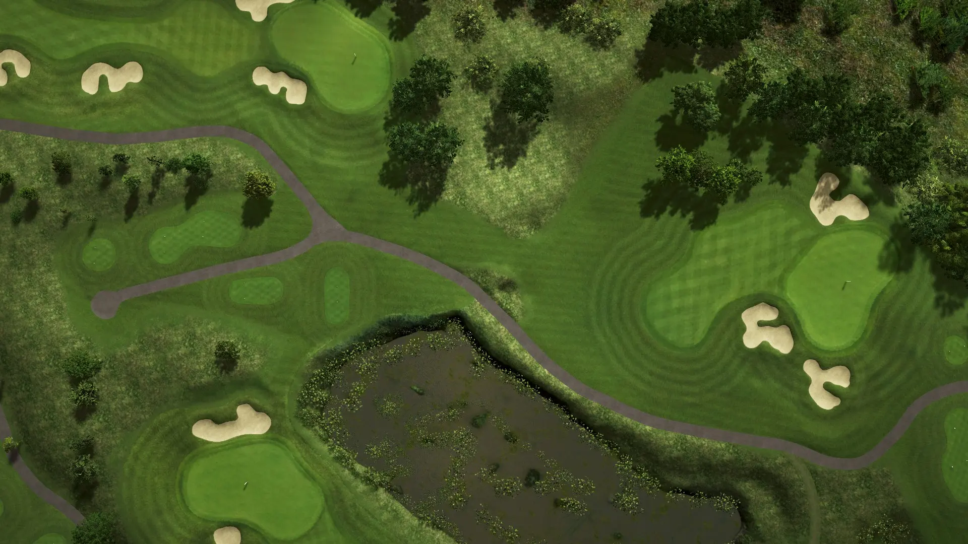 Hole 14 at Dun Laoghaire Golf Club (Middle/Lower)