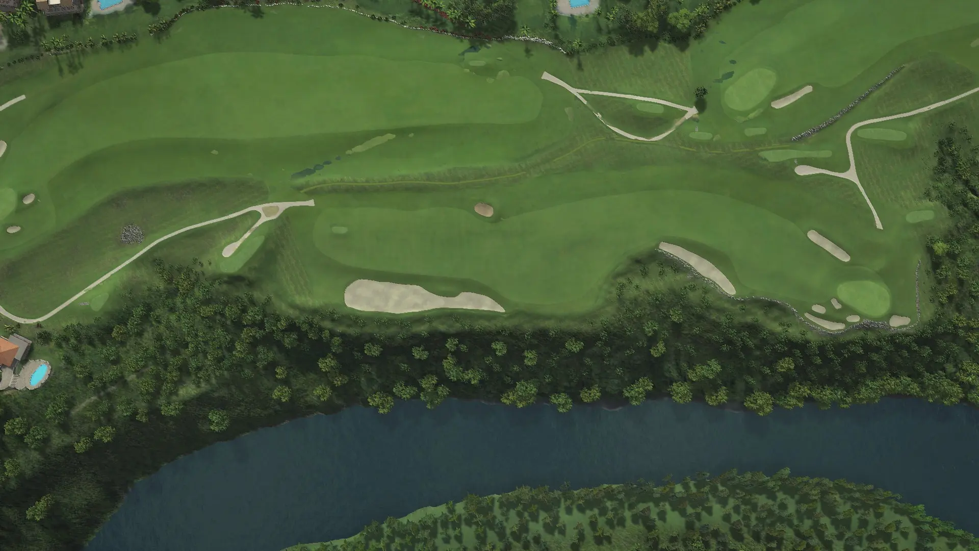 Hole 1 at Dye Fore Golf Course, Chavon & Lagos