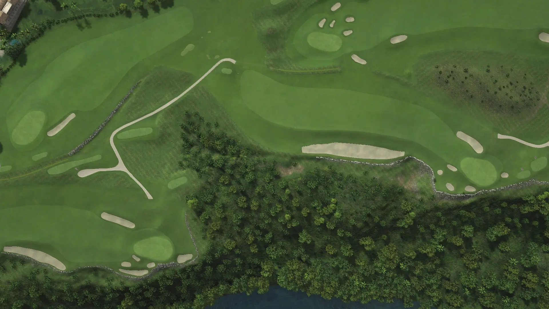 Hole 2 at Dye Fore Golf Course, Chavon & Lagos