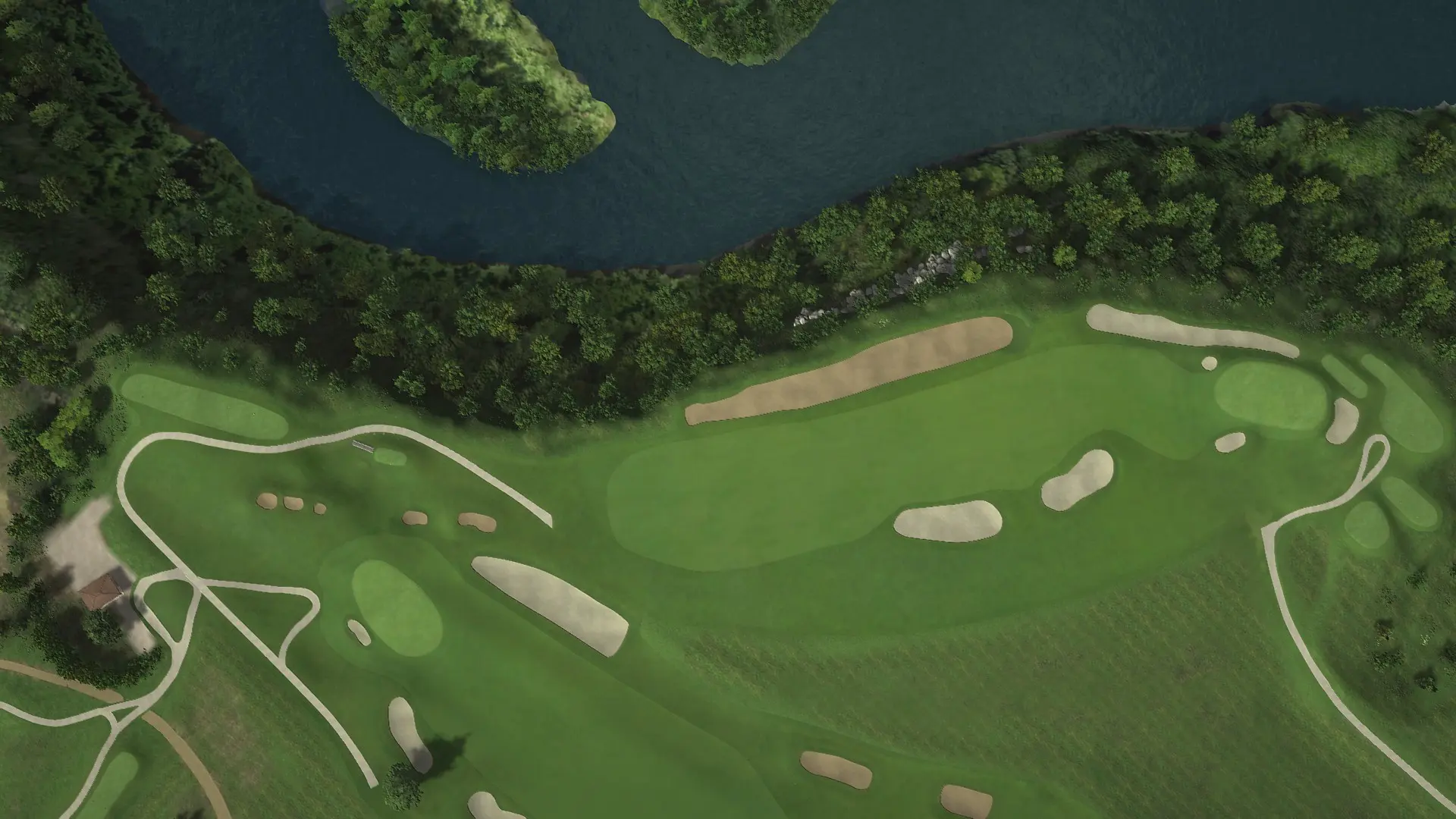 Hole 5 at Dye Fore Golf Course, Chavon & Lagos