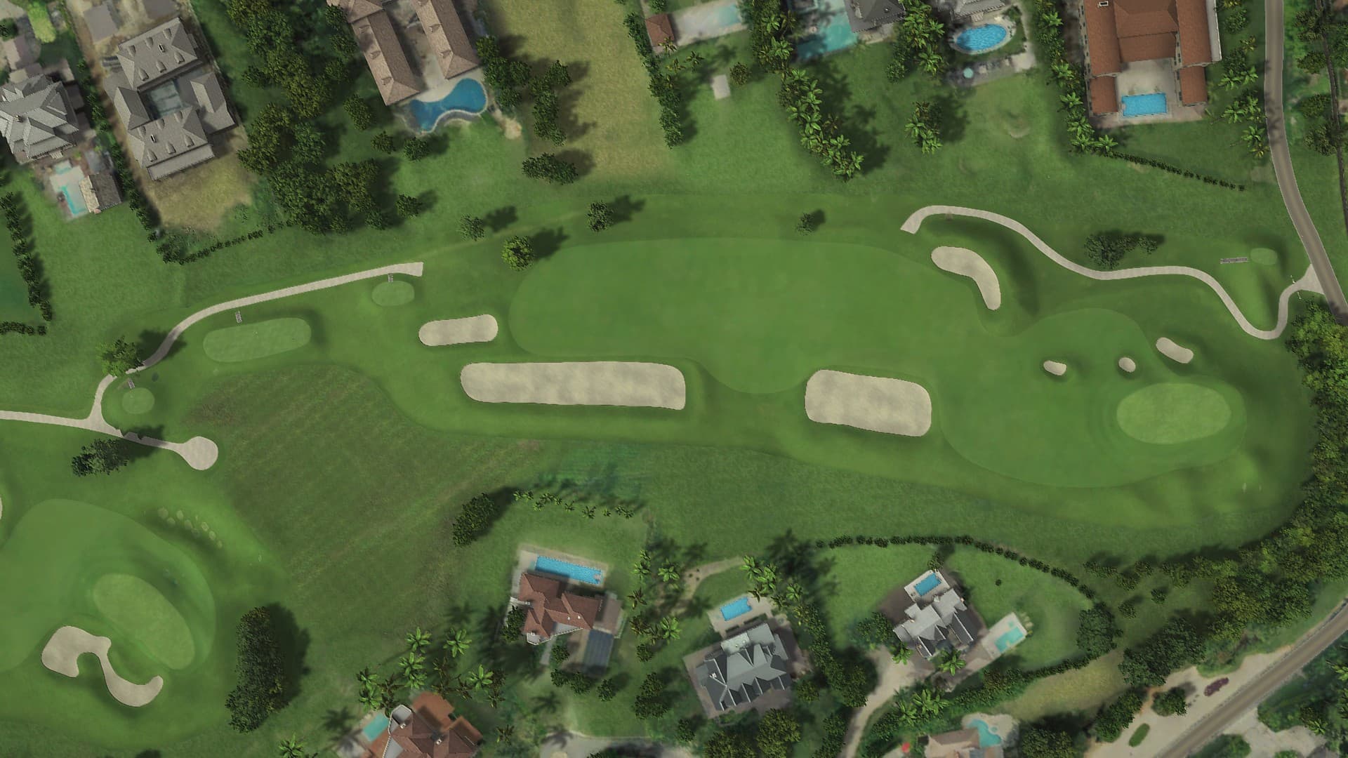 Hole 11 at Dye Fore Golf Course, Lagos & Marina