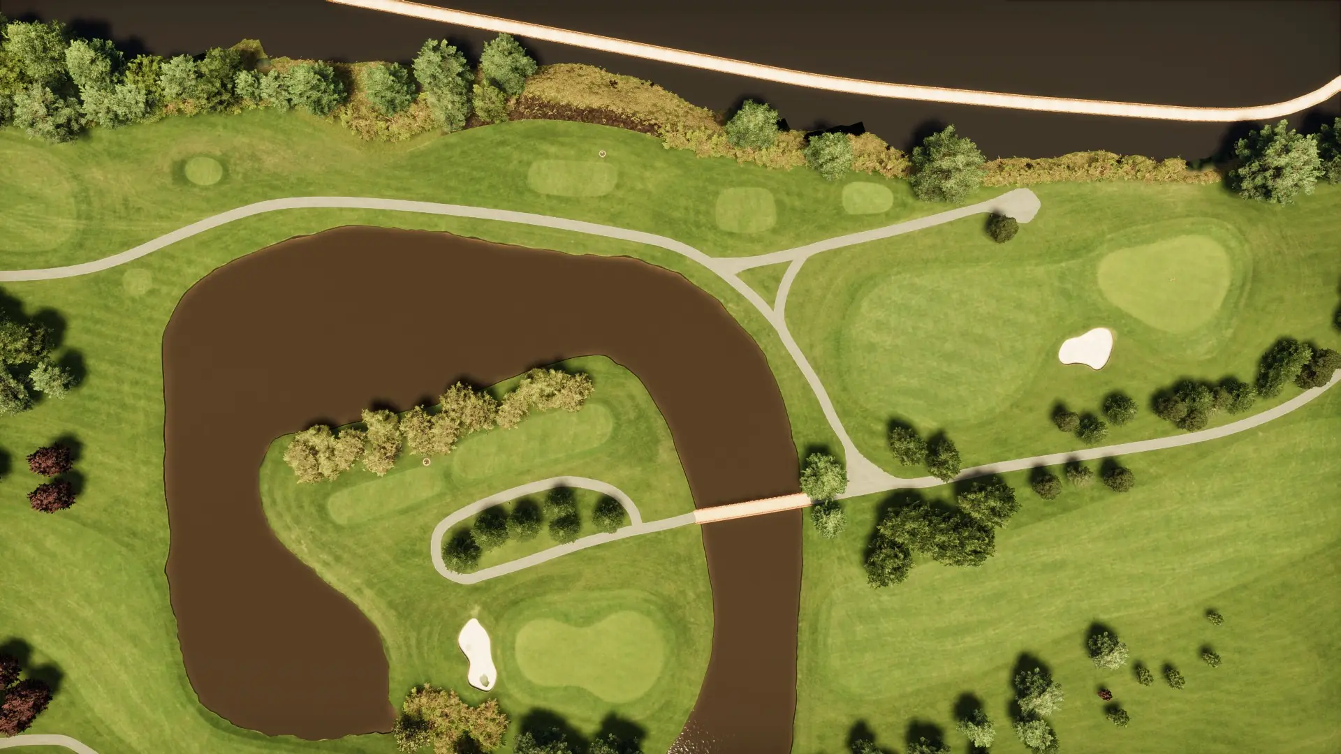 Hole 4 at Eagle Crest Golf Club