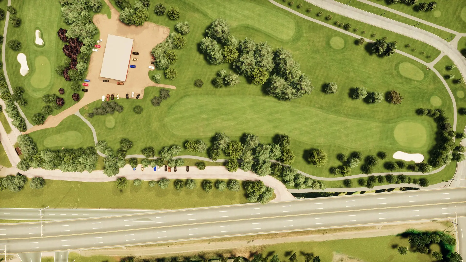 Hole 8 at Eagle Crest Golf Club