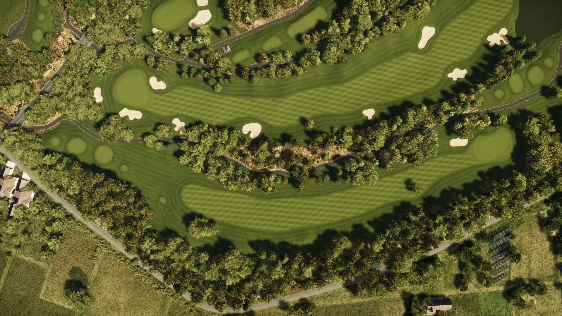 Hole 2 at Eagle Point Japan