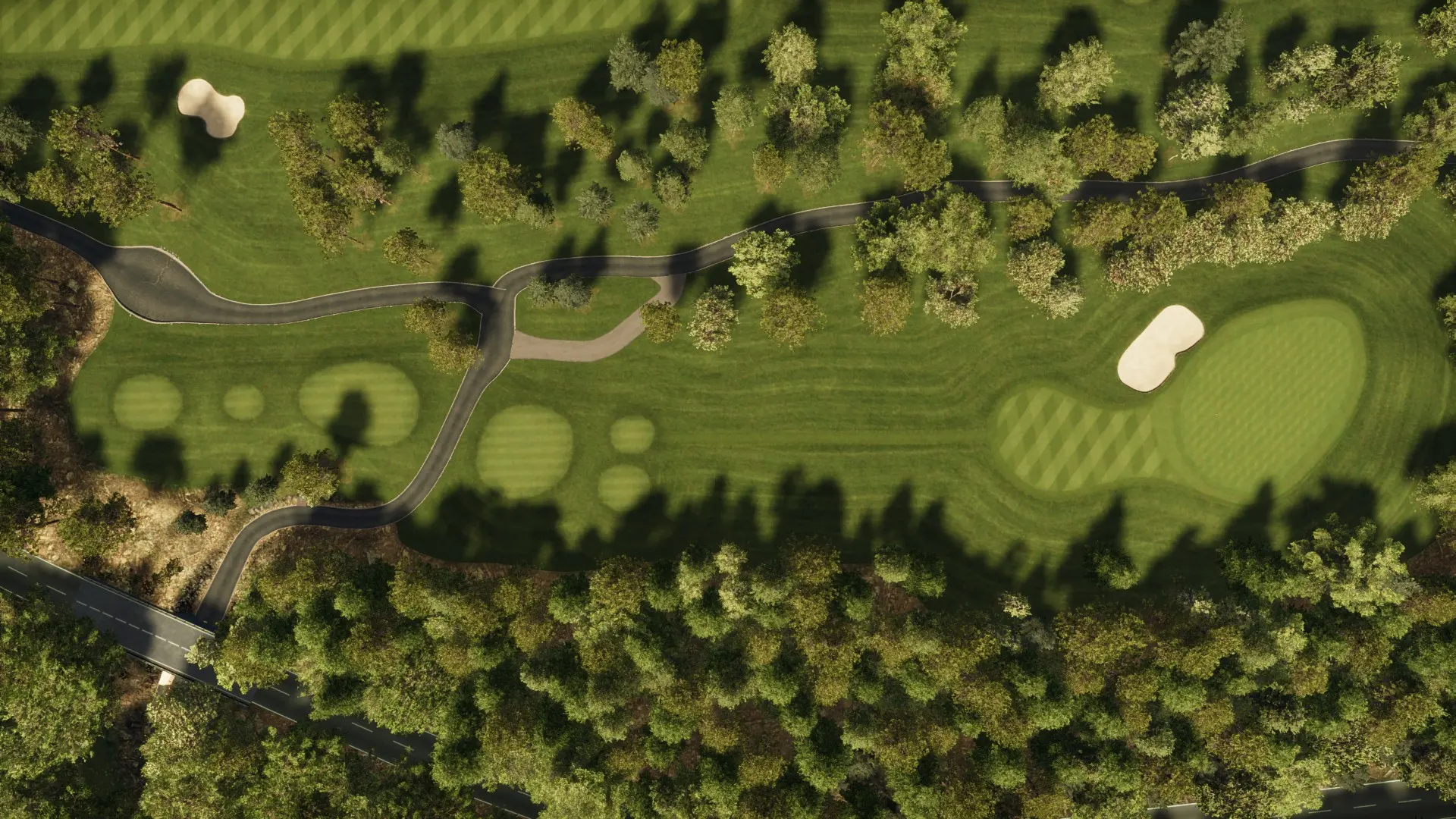 Hole 9 at Eagle Point Japan