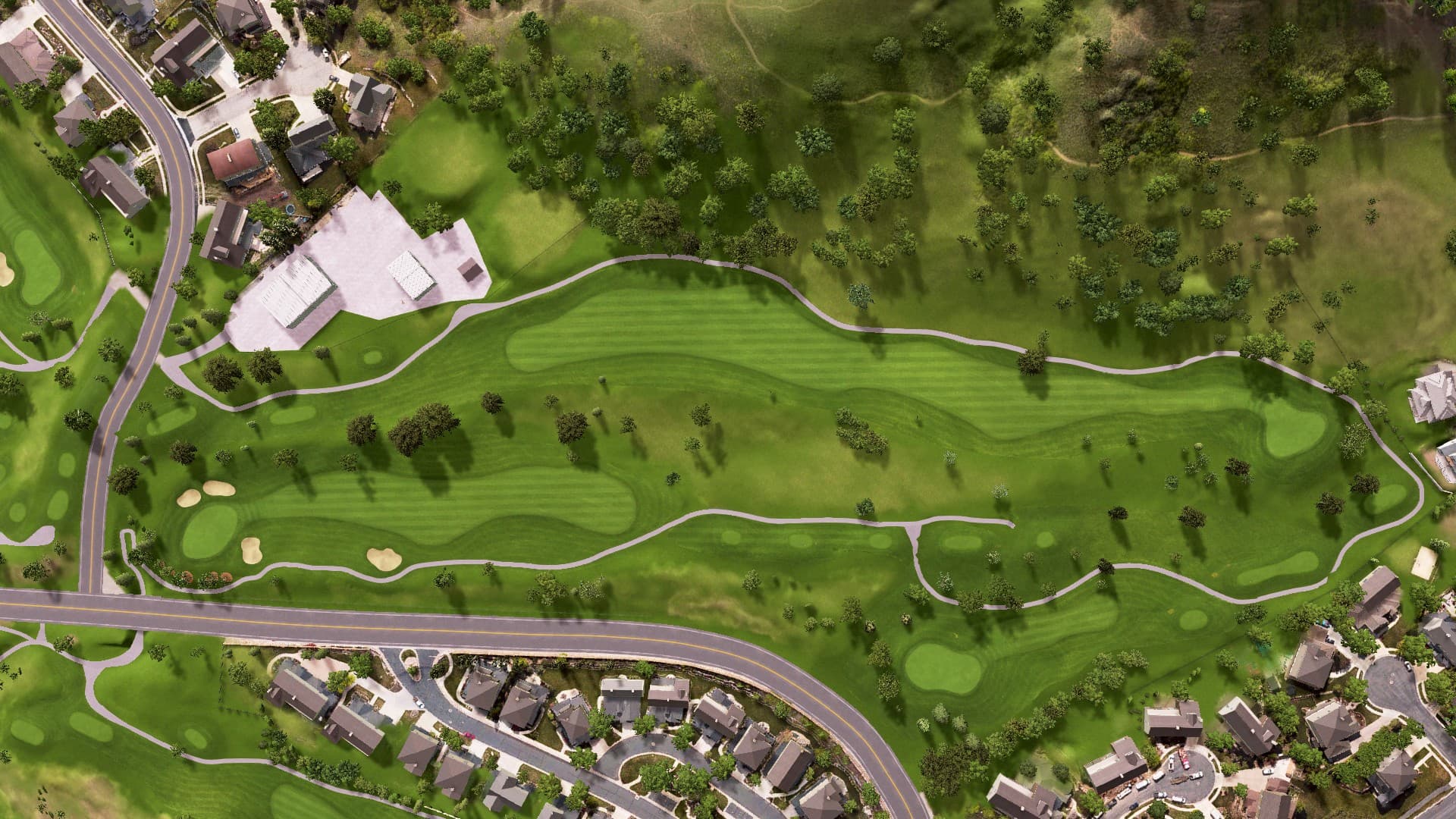 Hole 3 at Eaglewood GC