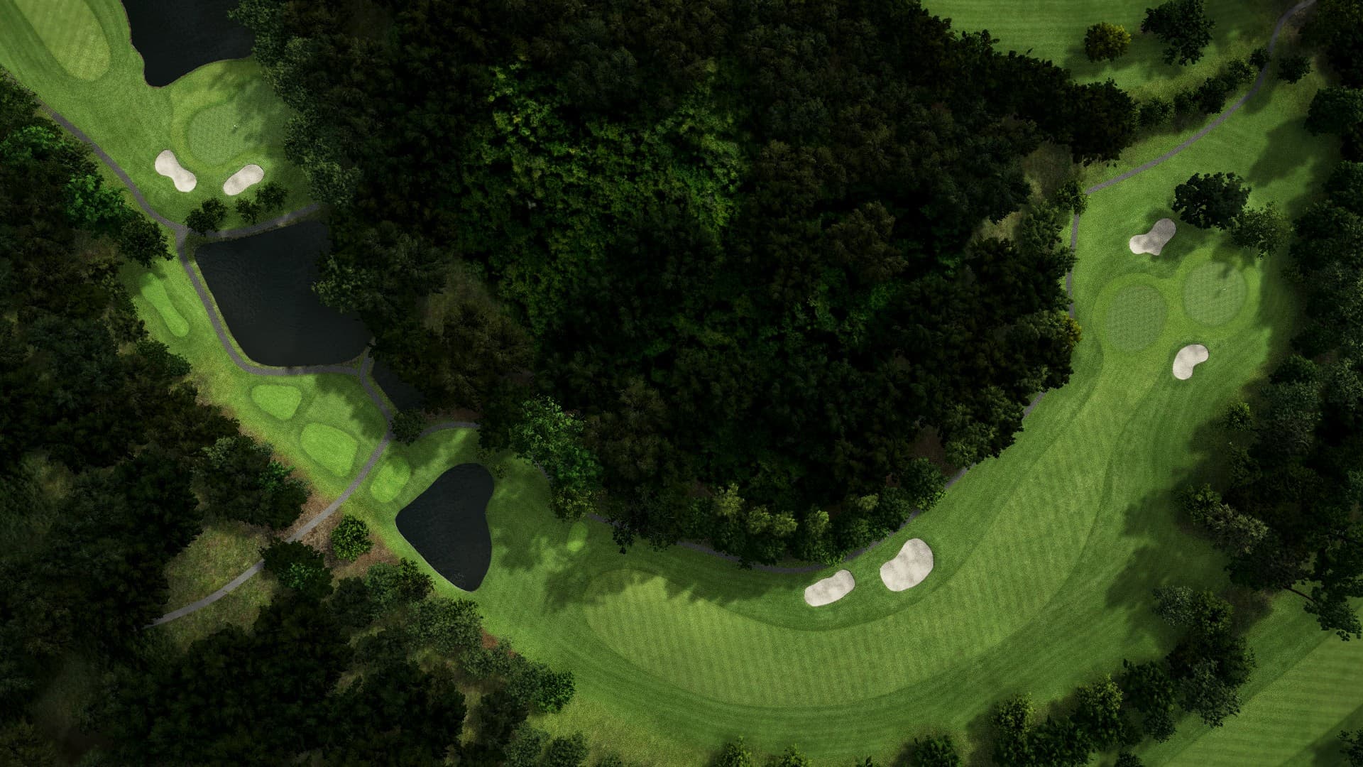 Hole 9 at Echizen Country Club