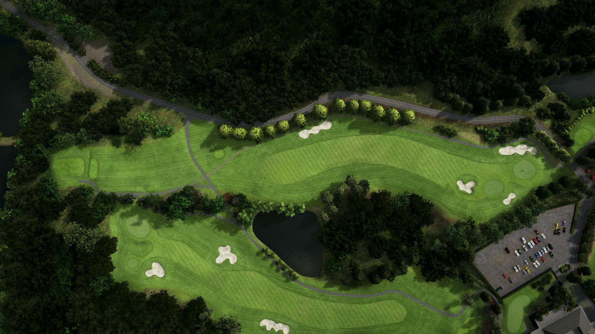 Hole 11 at Echizen Country Club