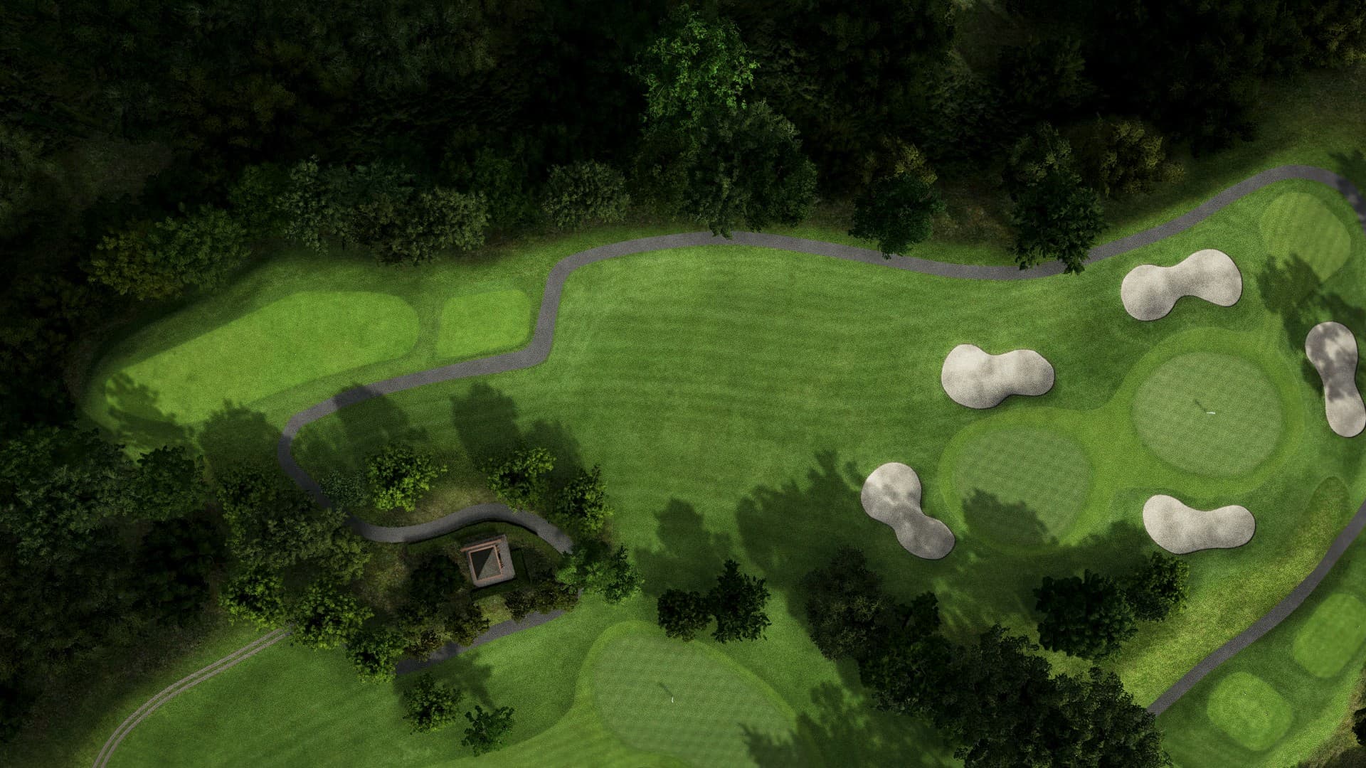 Hole 14 at Echizen Country Club