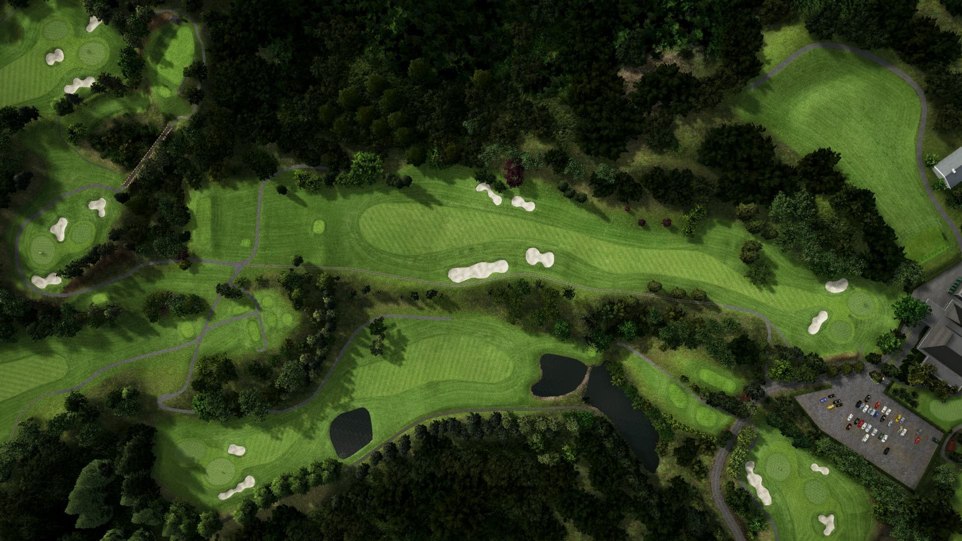 Hole 18 at Echizen Country Club
