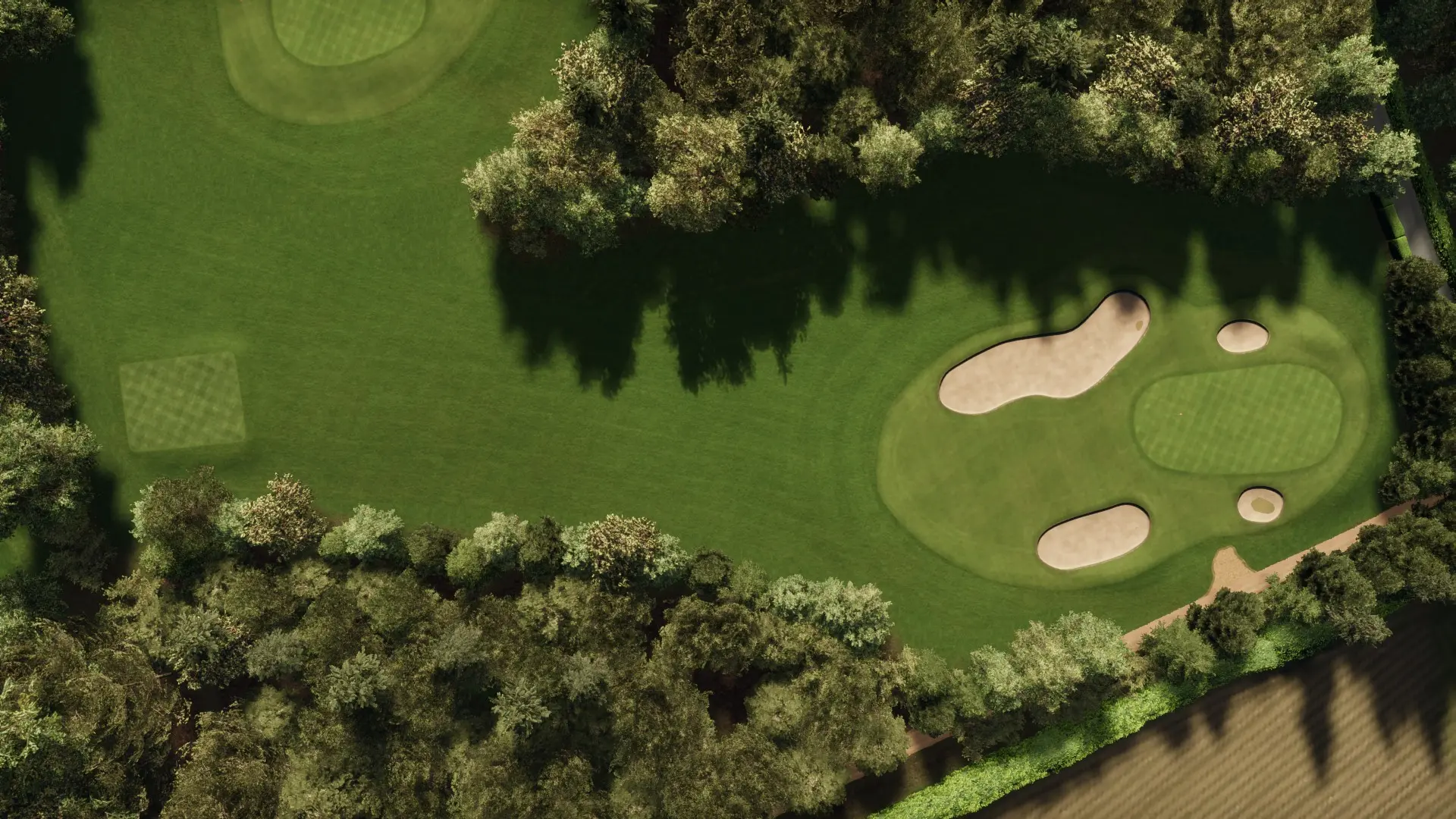 Hole 2 at Eden Golf Club