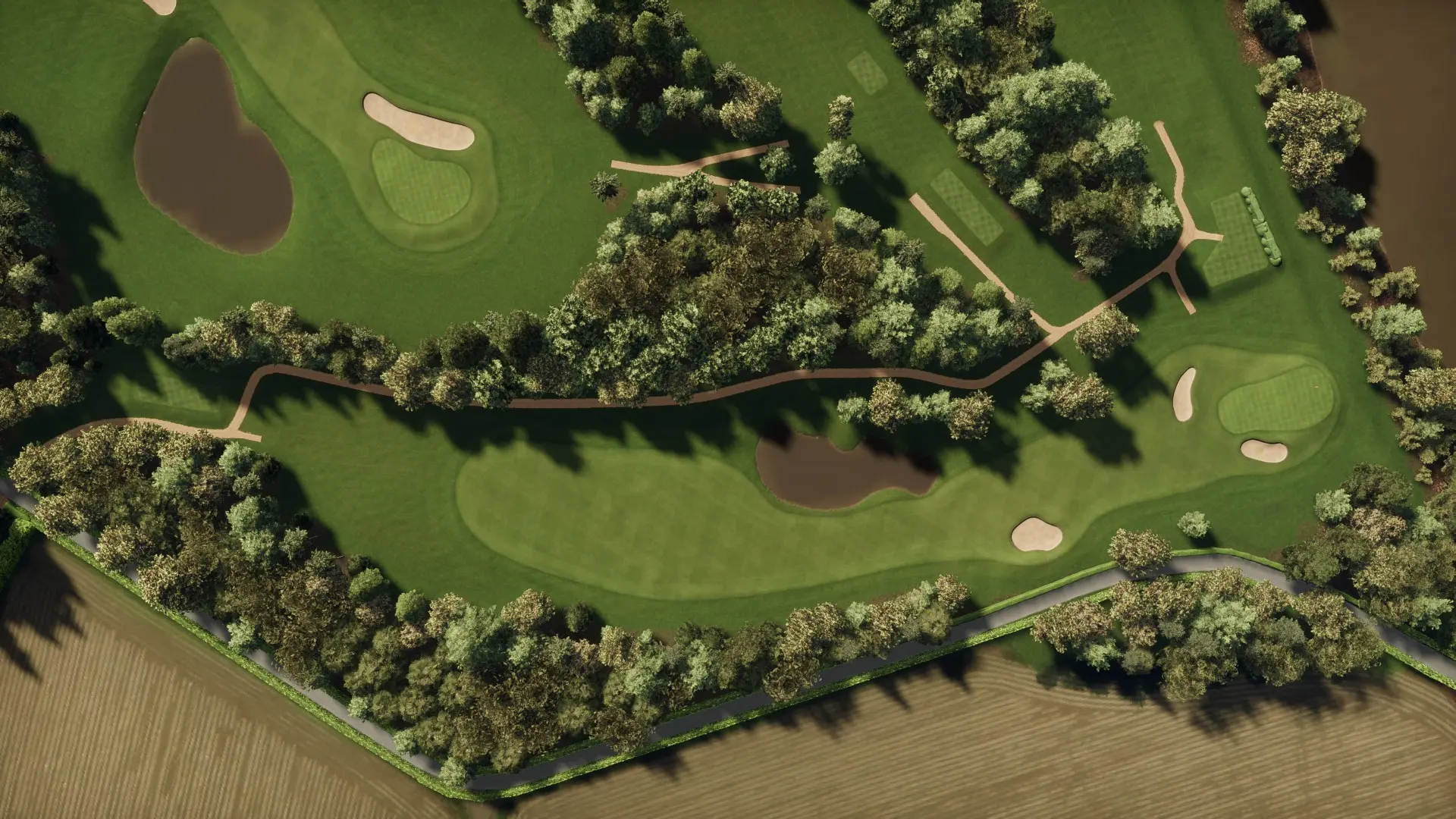 Hole 3 at Eden Golf Club