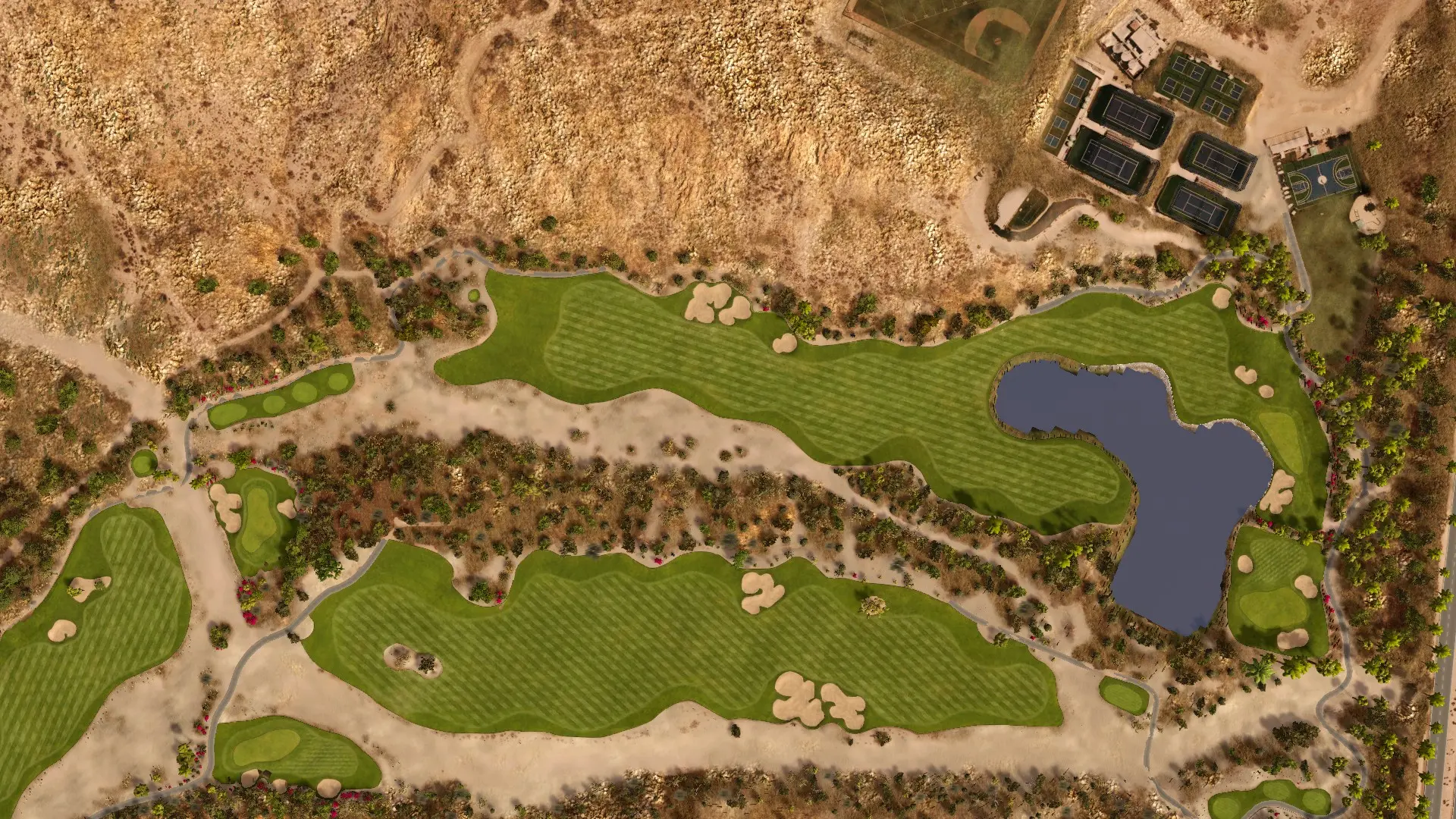 Hole 14 at El Dorado Golf & Beach Club