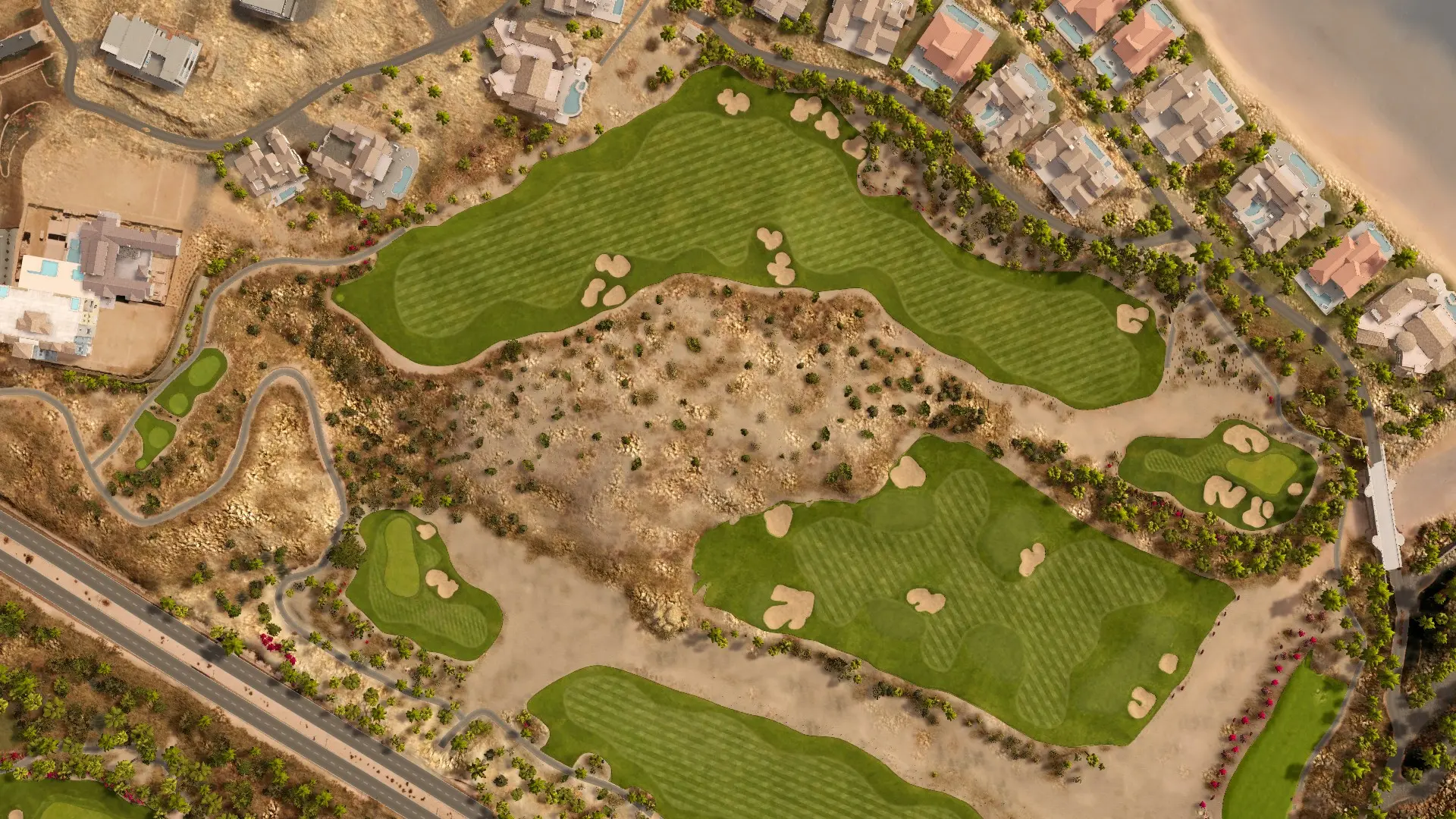 Hole 18 at El Dorado Golf & Beach Club