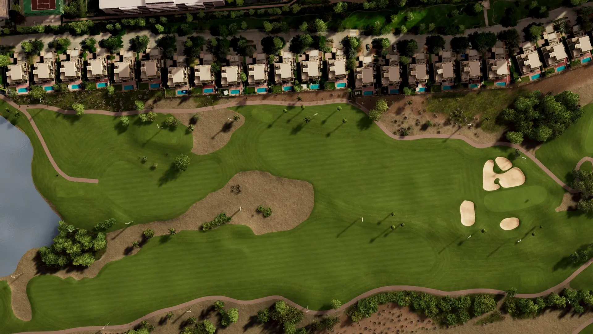 Hole 13 at Emirates Golf Club - Faldo Course