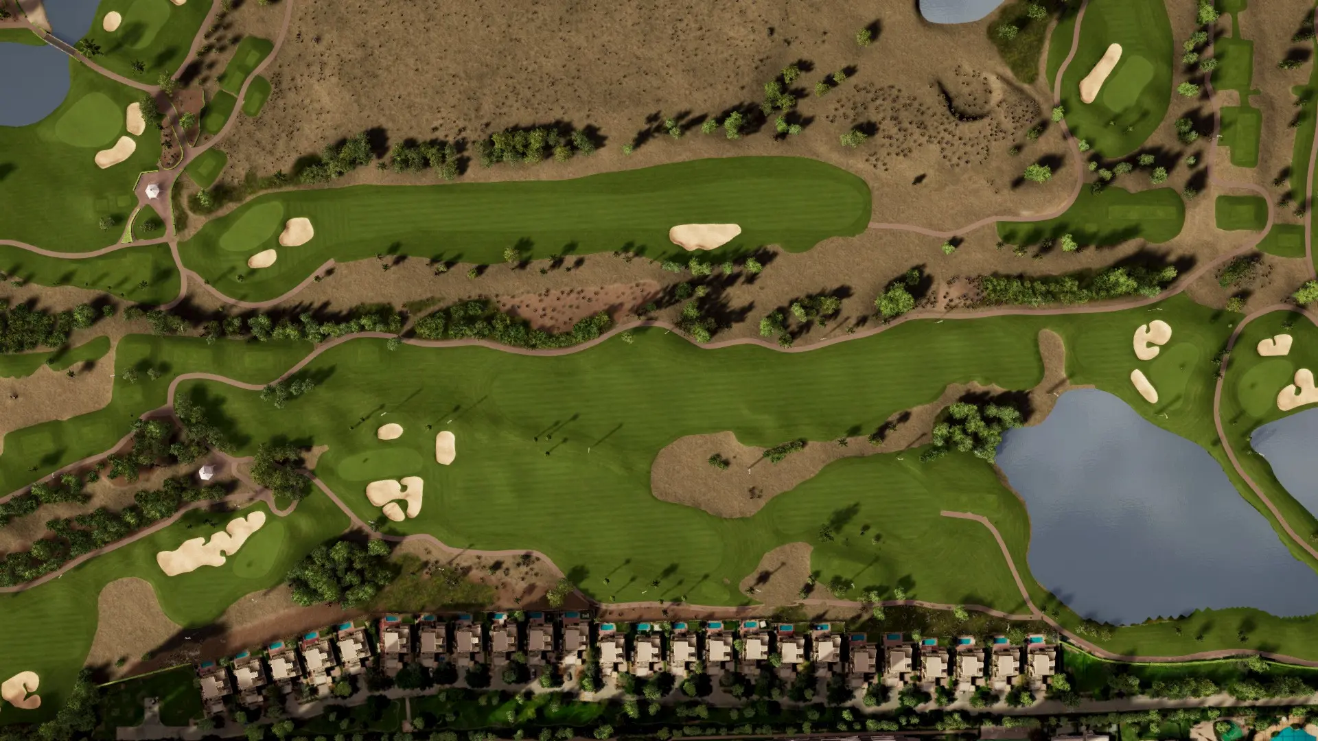 Hole 16 at Emirates Golf Club - Faldo Course