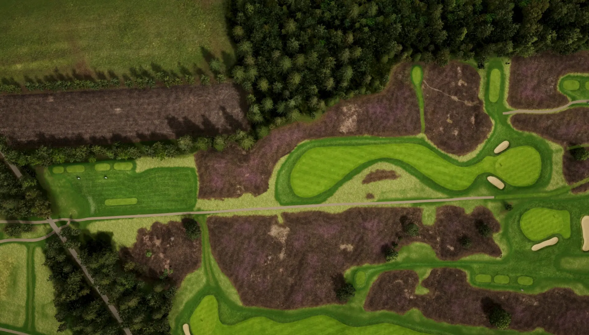Hole 3 at Marbæk by NorSea