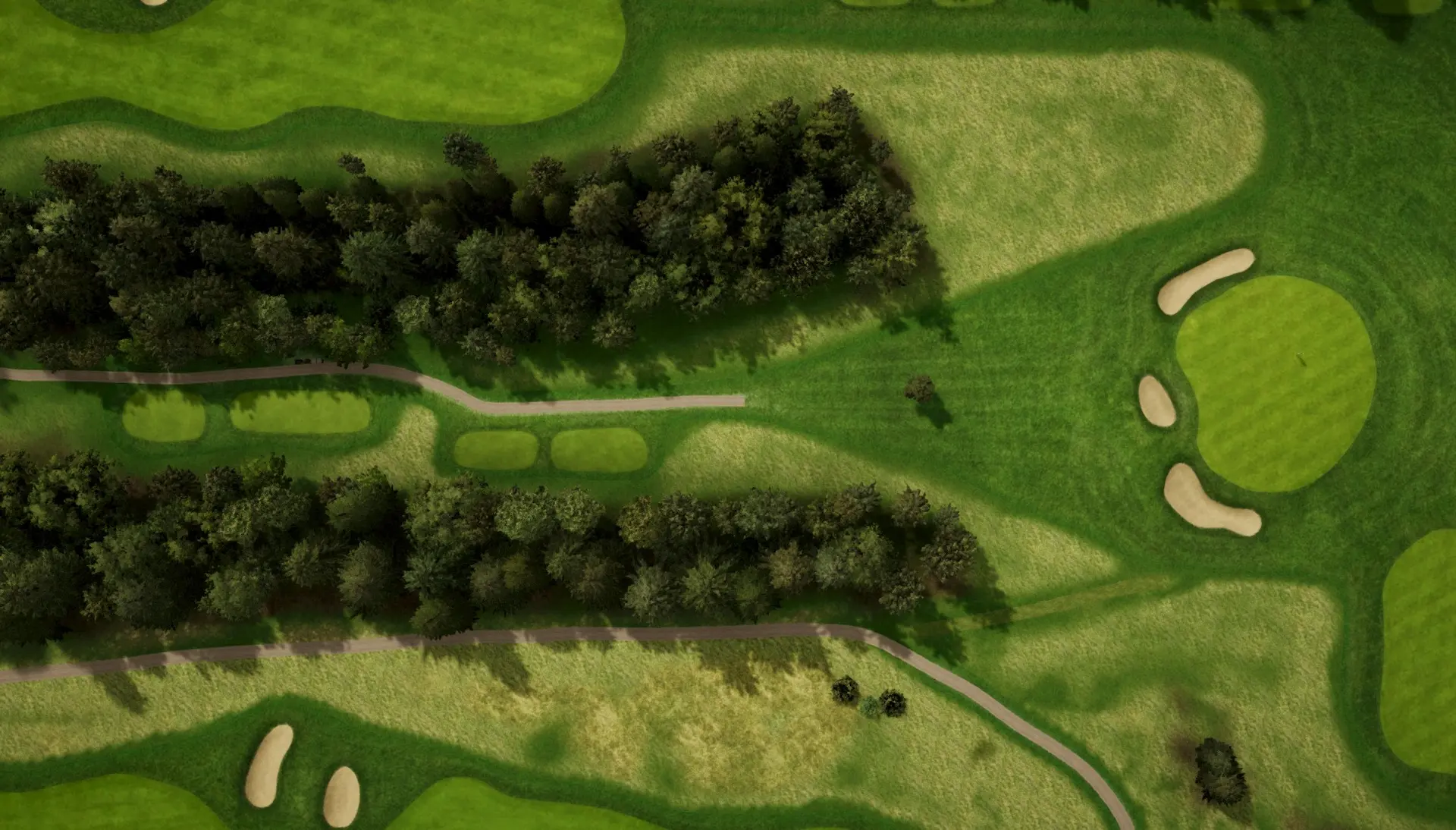 Hole 9 at Marbæk by NorSea