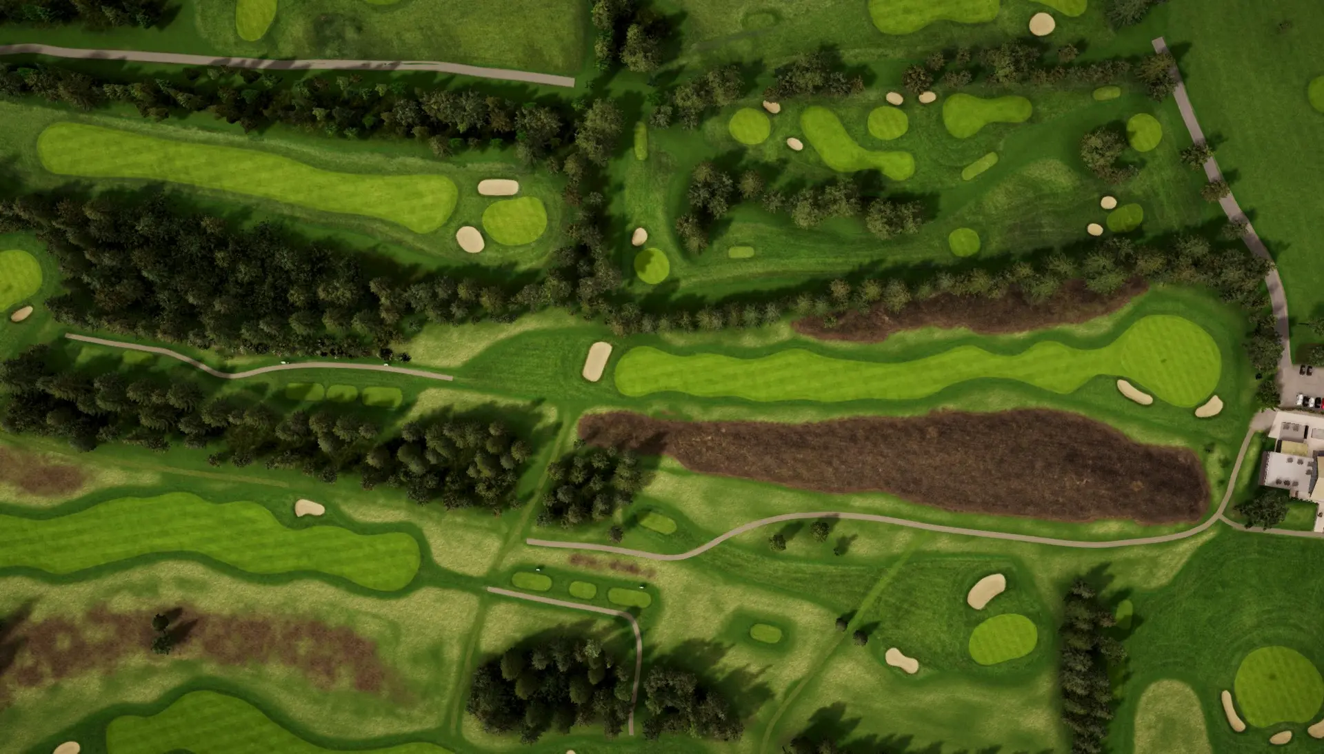 Hole 18 at Marbæk by NorSea