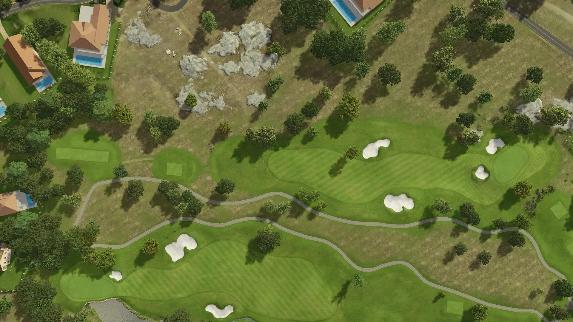 Hole 8 at Escondido Golf and Lake Club