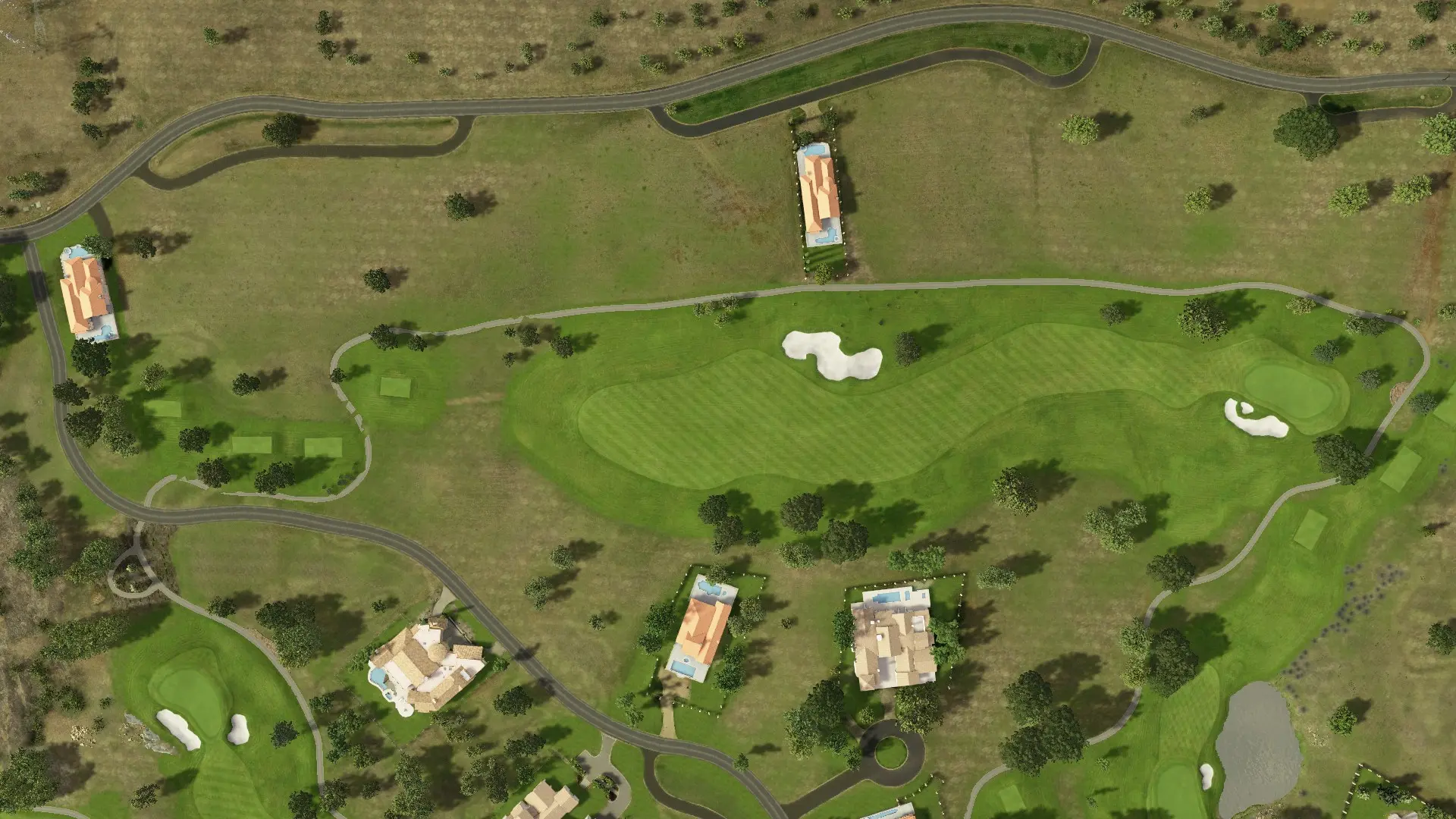 Hole 14 at Escondido Golf and Lake Club
