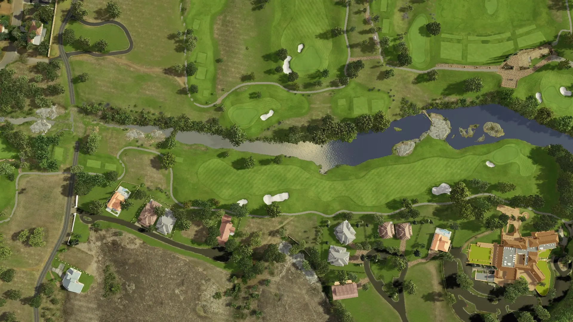 Hole 18 at Escondido Golf and Lake Club