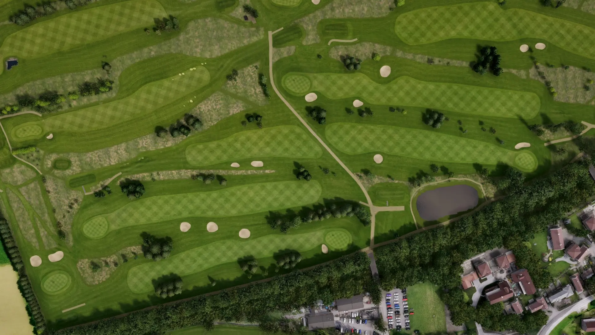 Hole 2 at Etchinghill G.C Leas Course