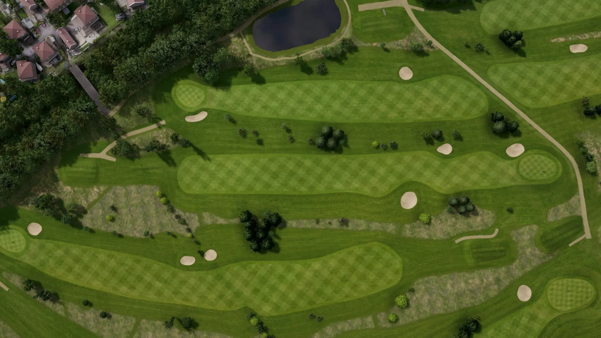 Hole 3 at Etchinghill G.C Leas Course