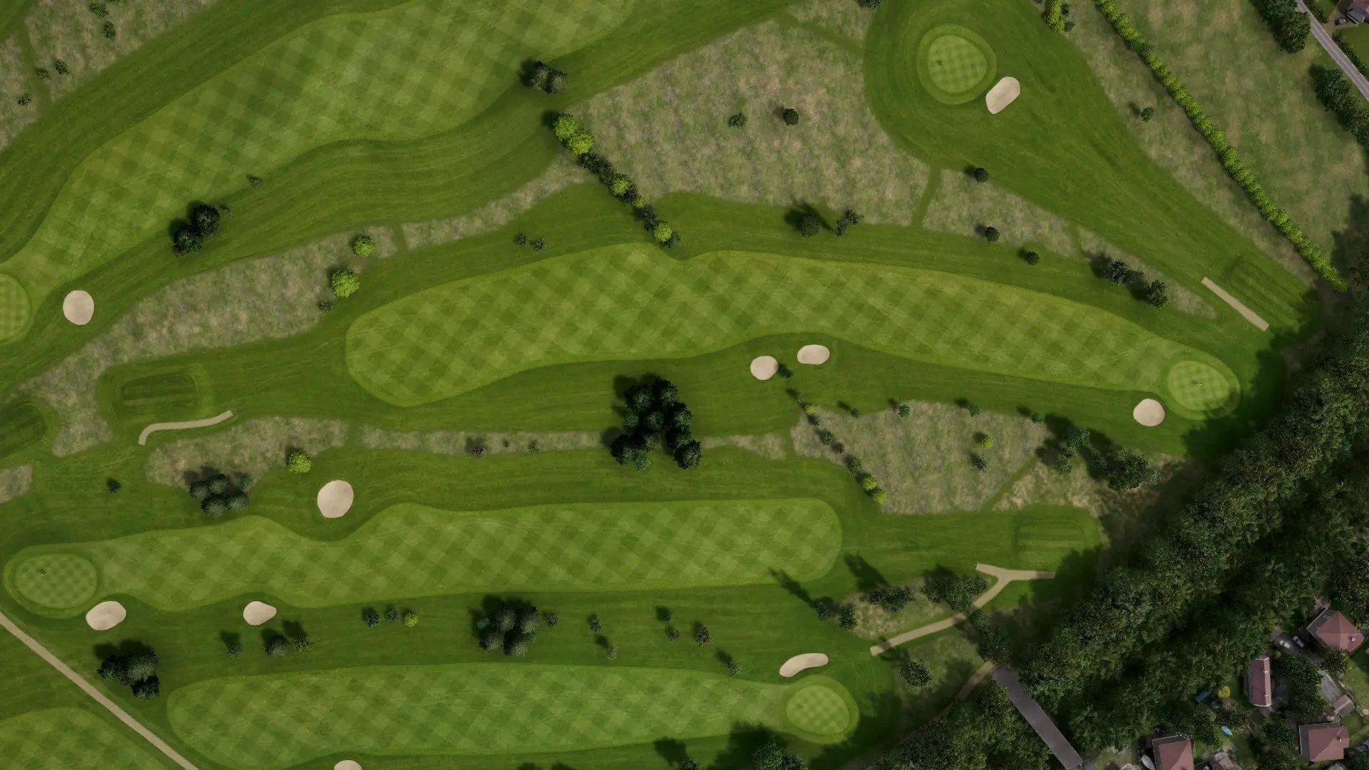 Hole 4 at Etchinghill G.C Leas Course