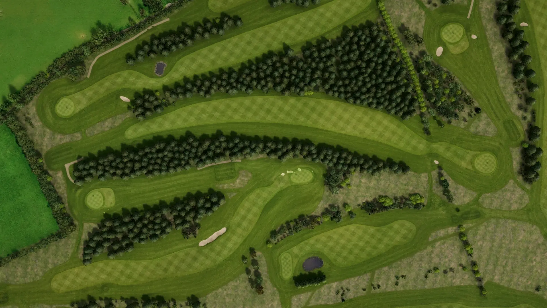 Hole 10 at Etchinghill G.C Leas Course