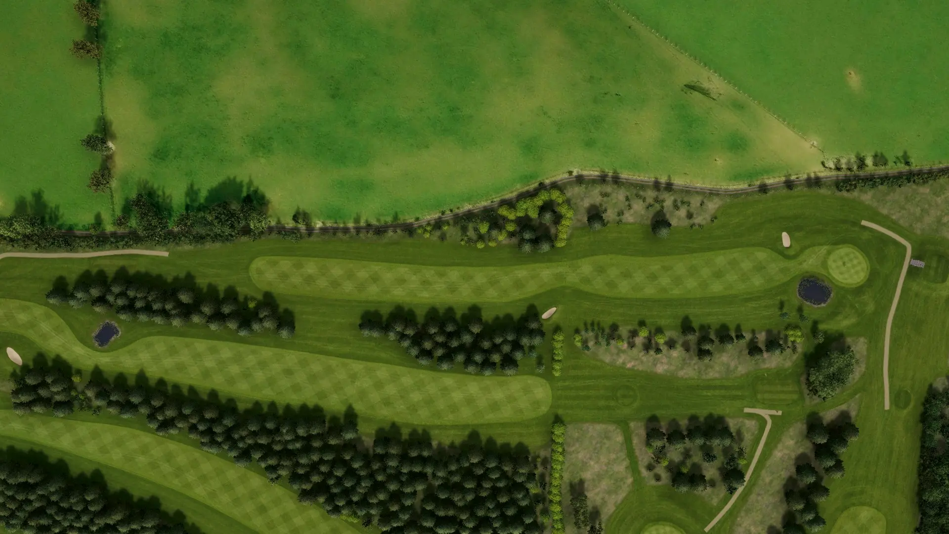 Hole 13 at Etchinghill G.C Leas Course