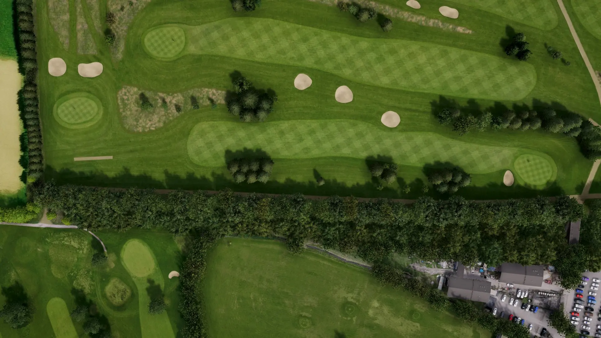 Hole 18 at Etchinghill G.C Leas Course