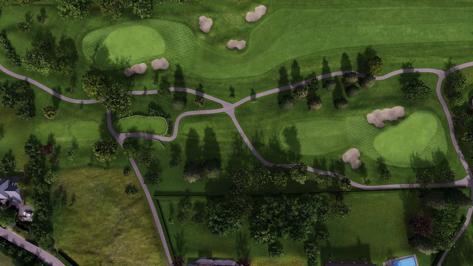 Hole 8 at Evian Resort Golf Club - Champions Course