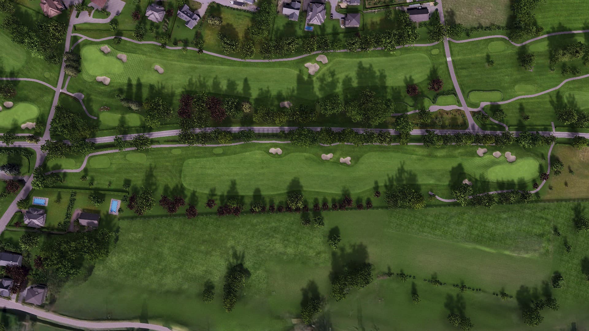 Hole 12 at Evian Resort Golf Club - Champions Course