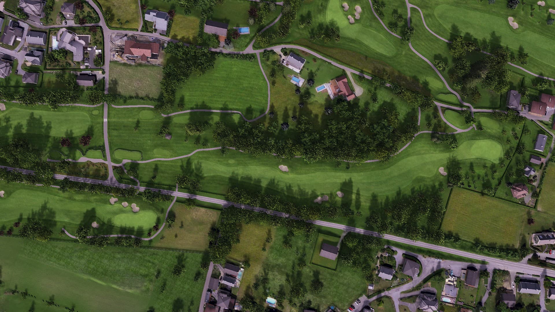 Hole 13 at Evian Resort Golf Club - Champions Course