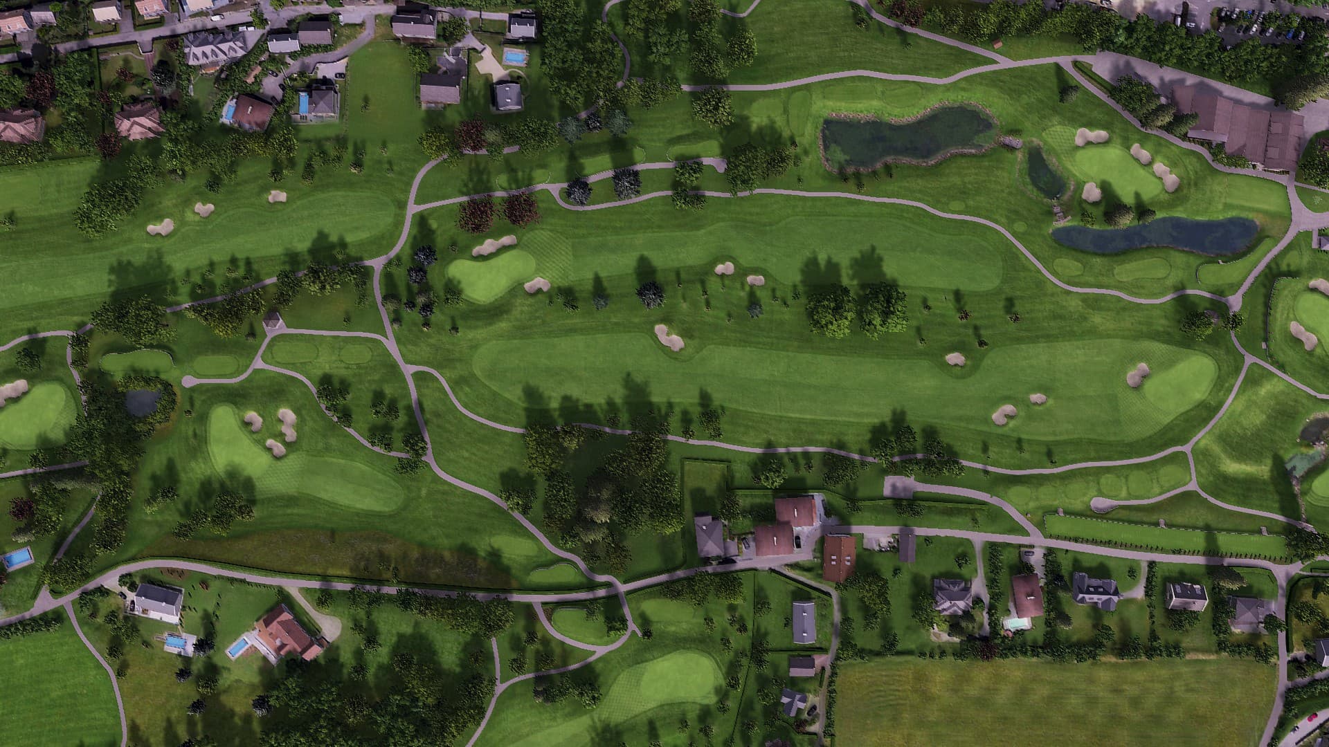 Hole 15 at Evian Resort Golf Club - Champions Course