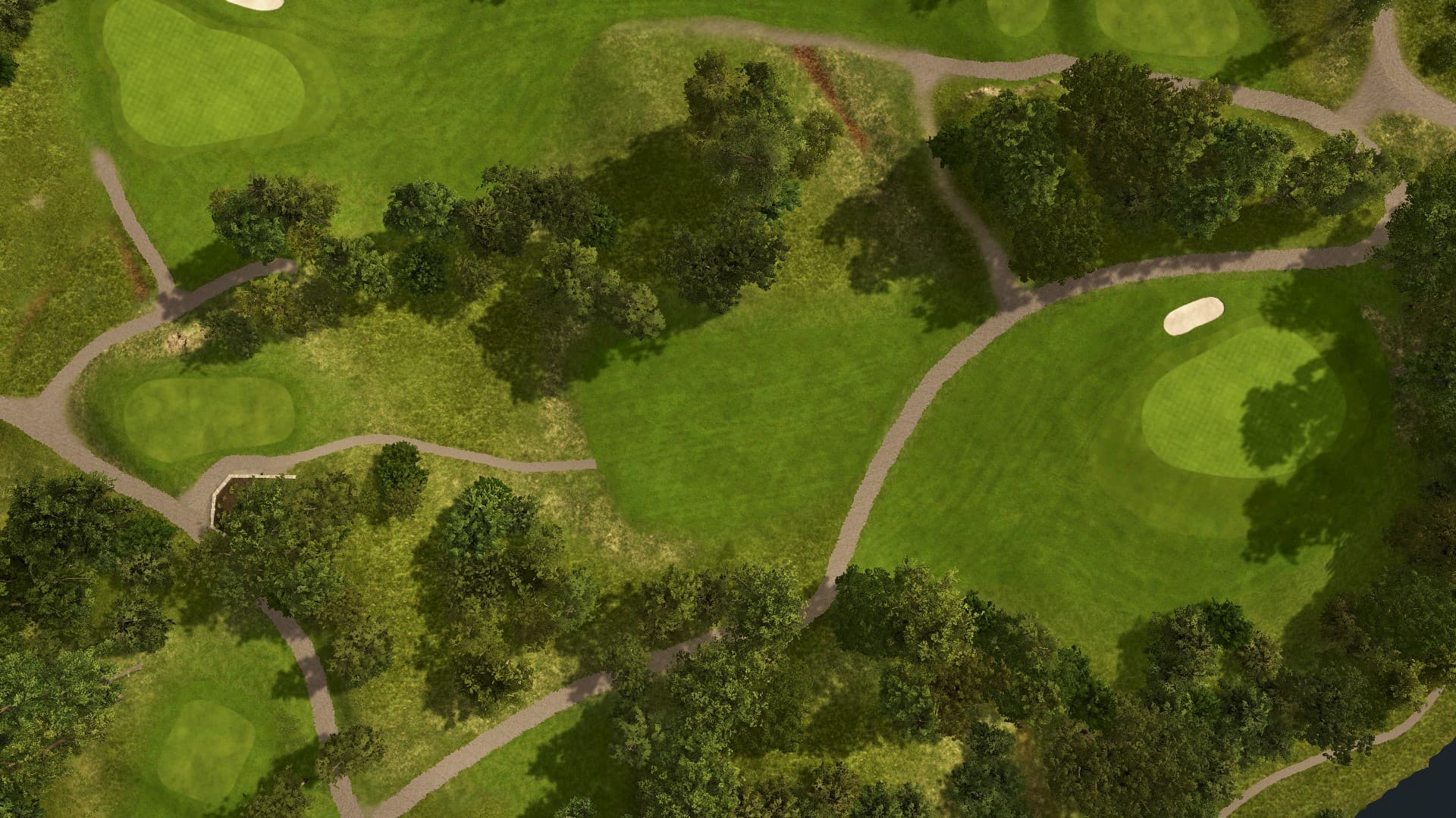 Hole 11 at Fana Golfklubb