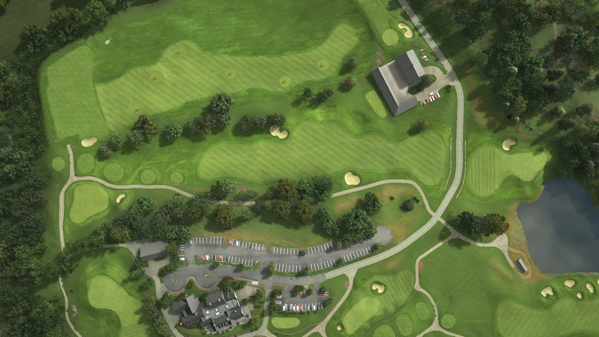 Hole 1 at Fieldstone G.C.