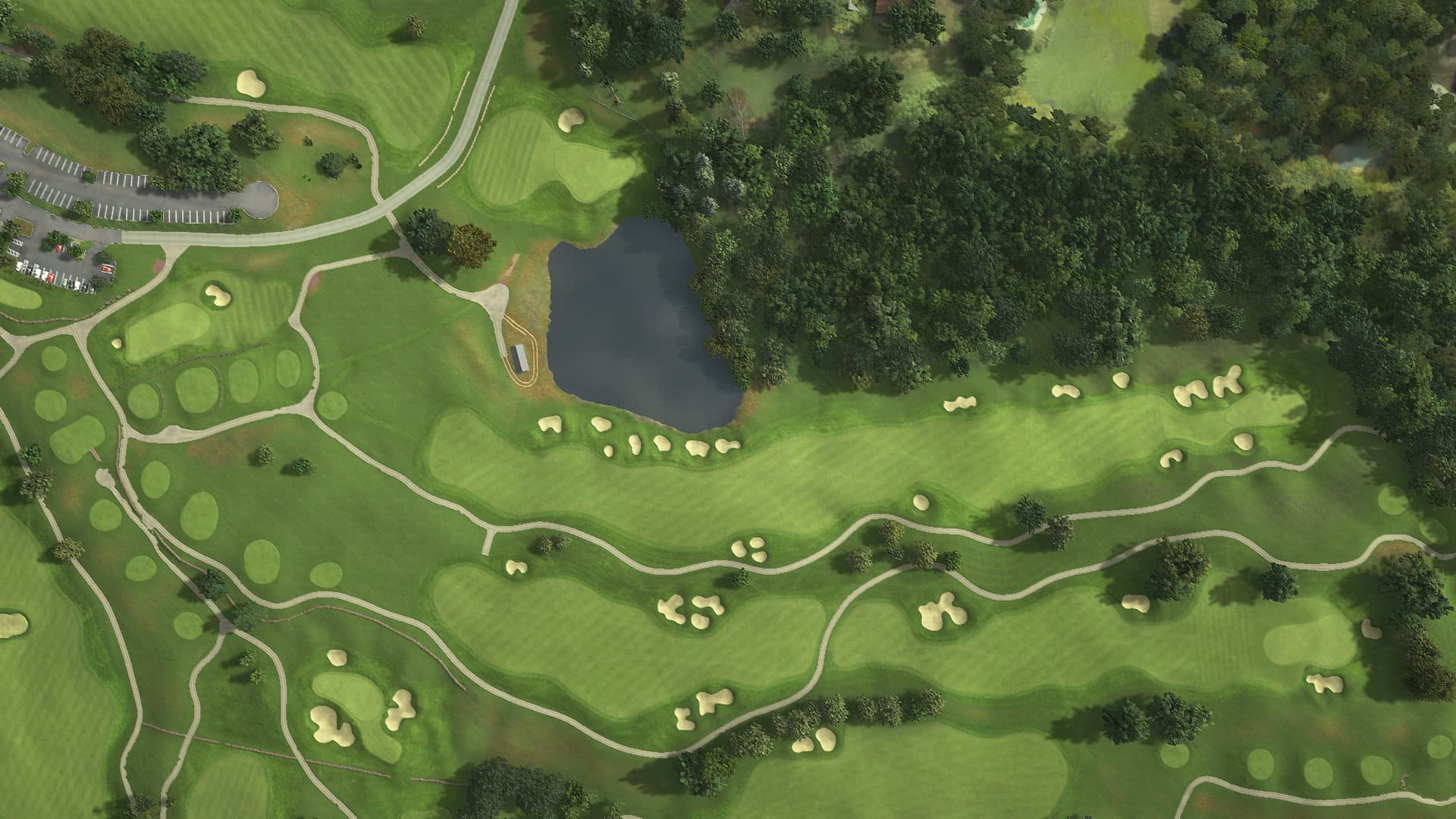 Hole 2 at Fieldstone G.C.