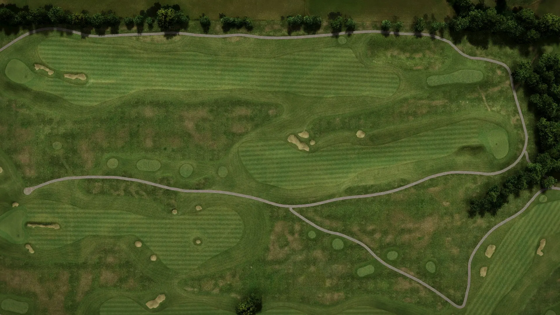 Hole 3 at Firekeeper Golf Course