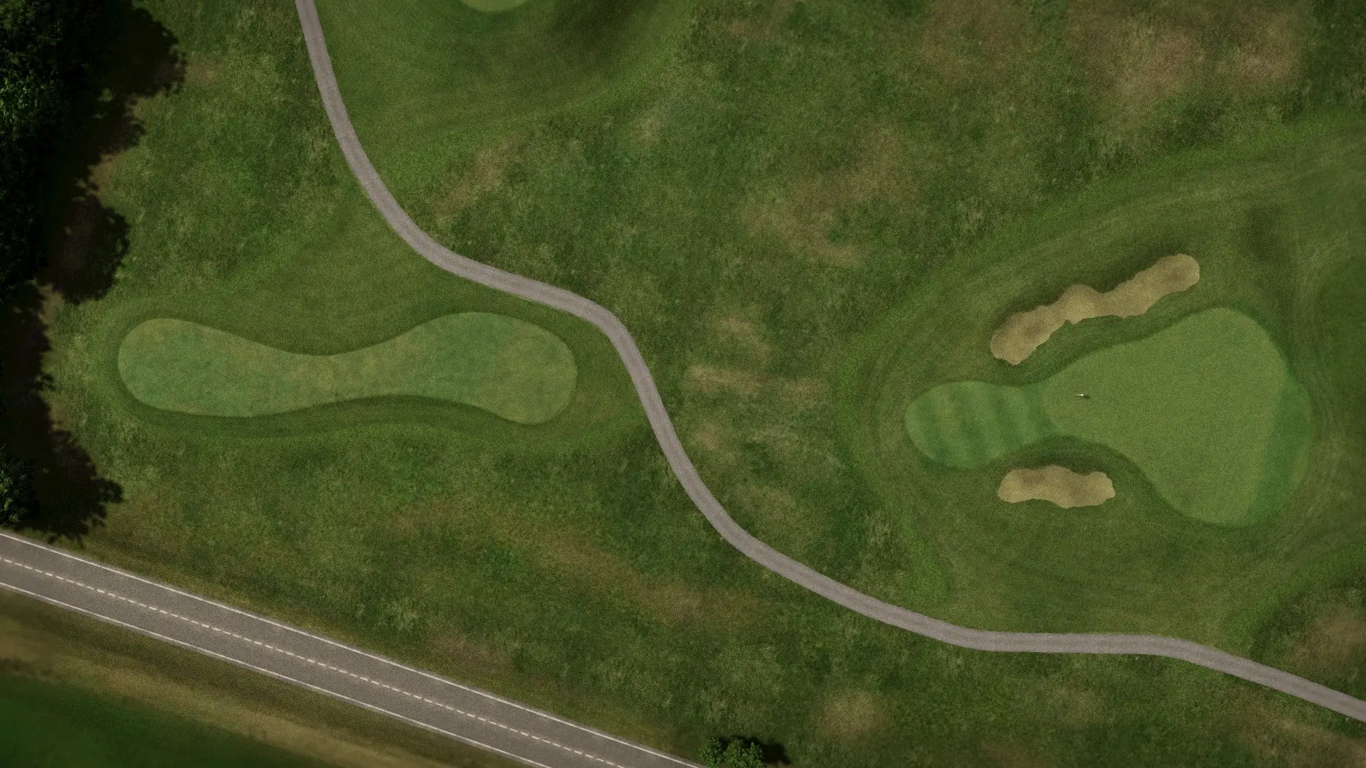 Hole 5 at Firekeeper Golf Course