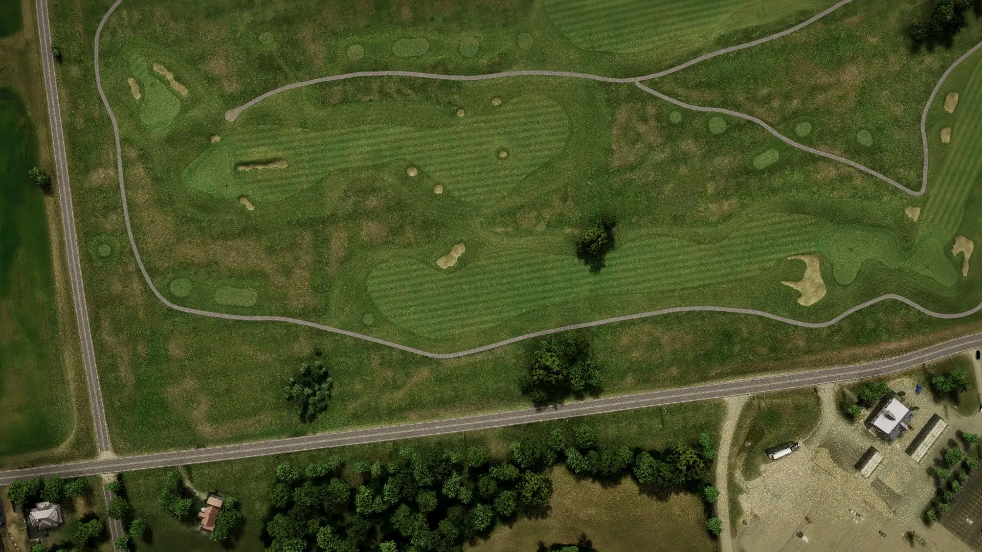 Hole 6 at Firekeeper Golf Course