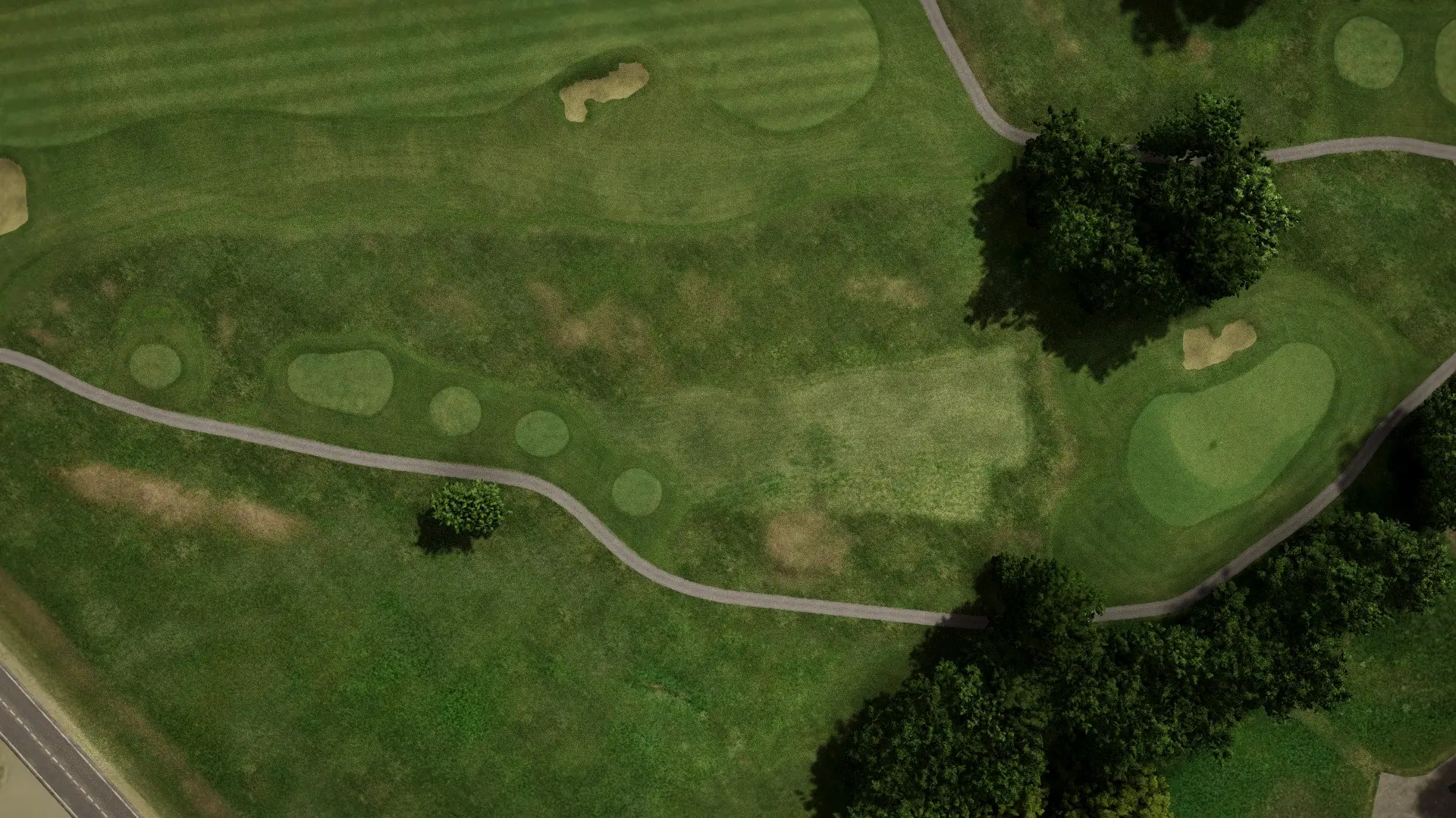 Hole 7 at Firekeeper Golf Course