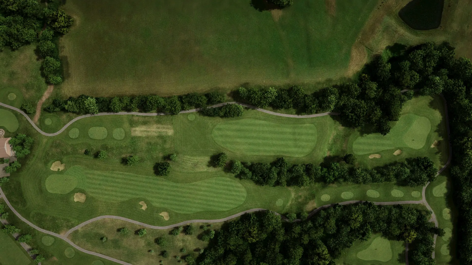 Hole 8 at Firekeeper Golf Course