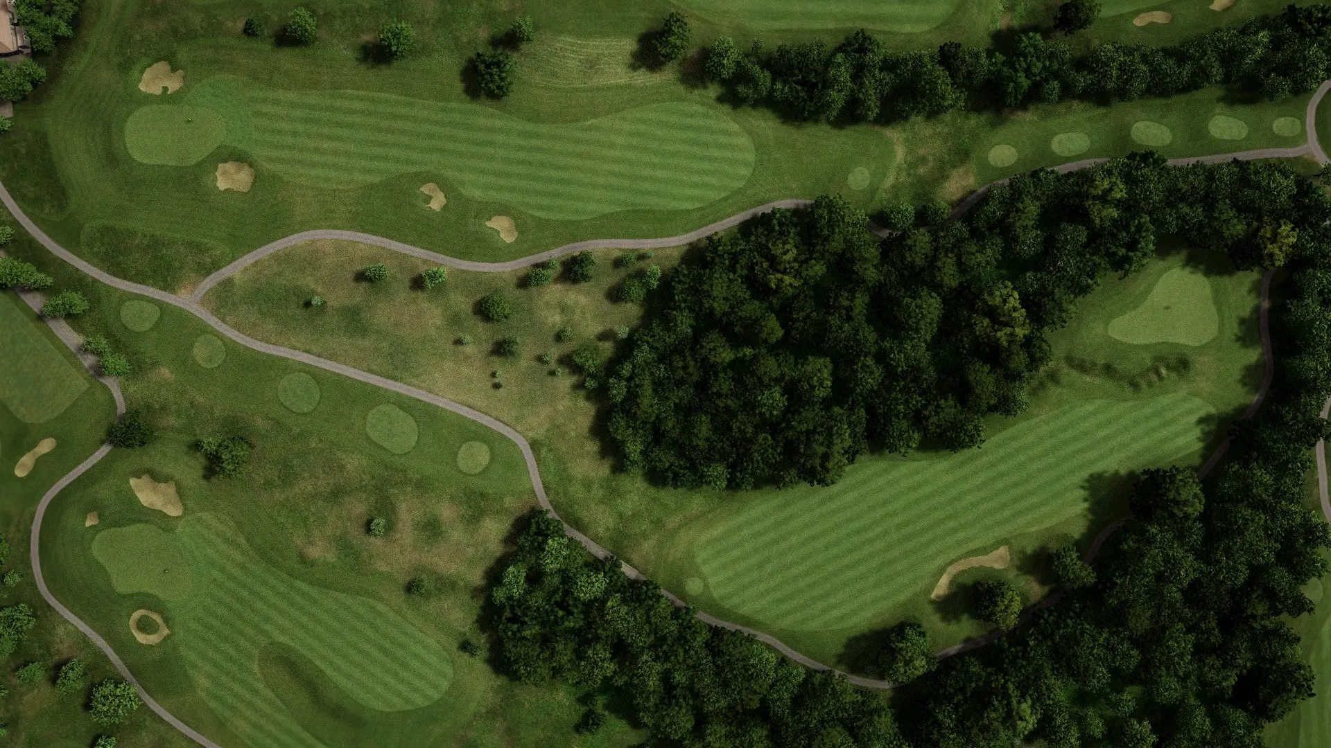 Hole 10 at Firekeeper Golf Course