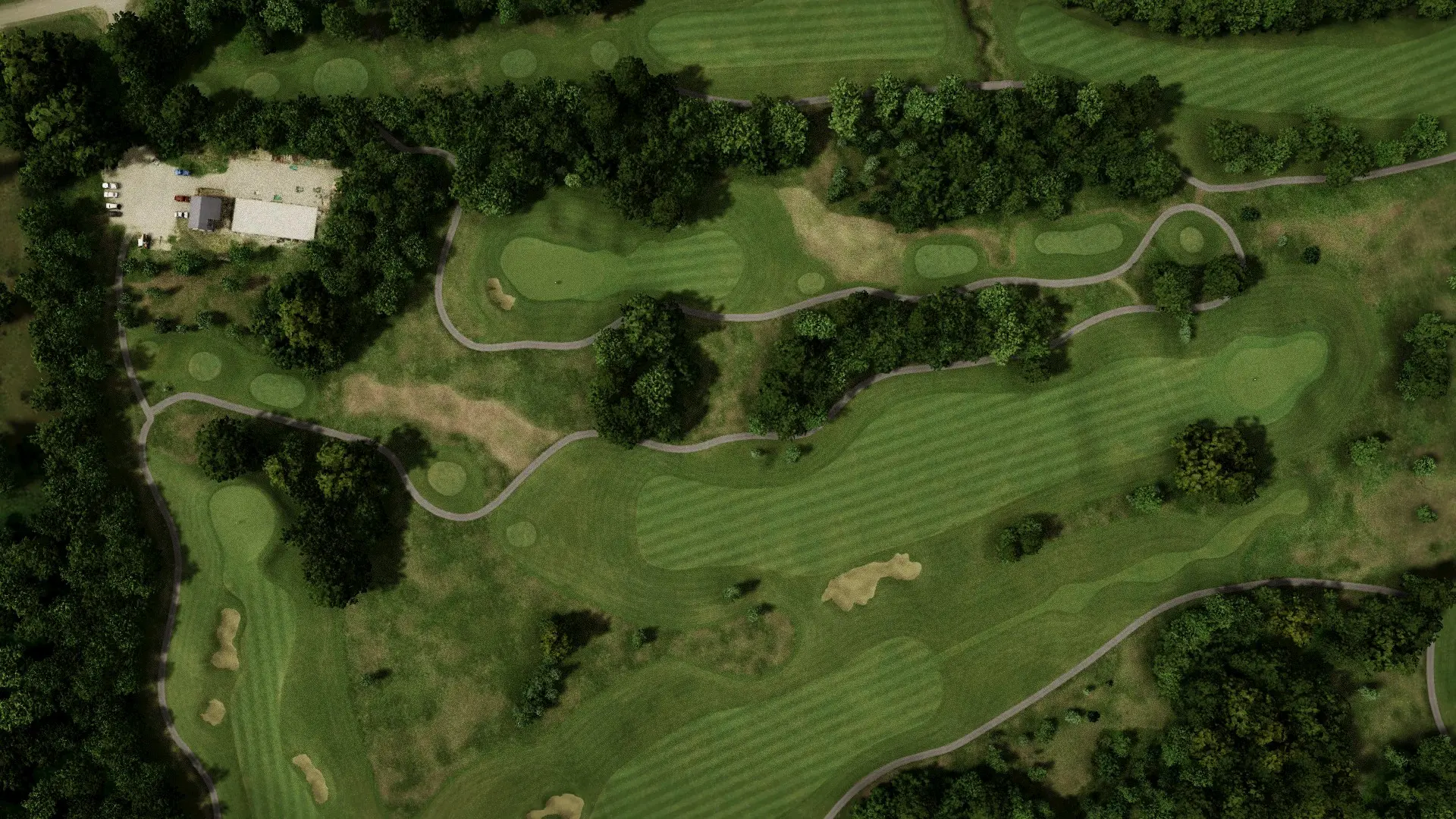 Hole 12 at Firekeeper Golf Course